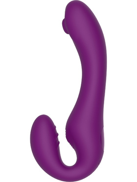 Xocoon: Strapless Strap-On, Pulse Vibrator with Remote