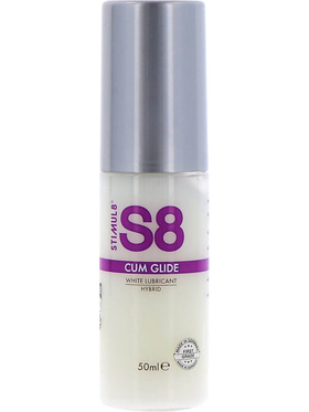 Stimul8: S8 Cum Glide, White Hybrid Lubricant, 50 ml