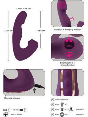 JAVIDA: 4 Function Vibrator