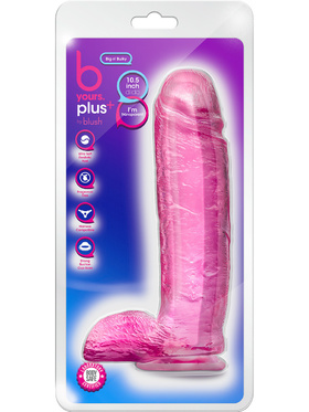 B Yours Plus: Big n' Bulky Dildo, 27 cm, rosa