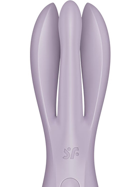 Satisfyer: Threesome 2 Vibrator, lilla