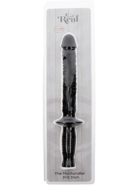 Toy Joy: Get Real, The Manhandler Dildo, svart