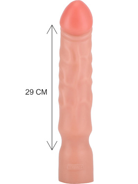 Toy Joy: Get Real, Big Boy Dildo, 29 cm, lys