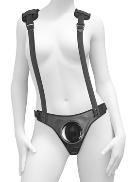 Pipedream: Body Dock Harness System, Strap-On Suspenders