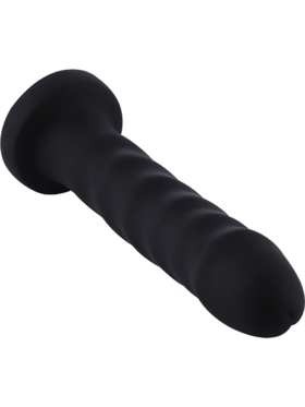 Hismith: KlicLok Silicone Dildo, 19.5 cm, svart