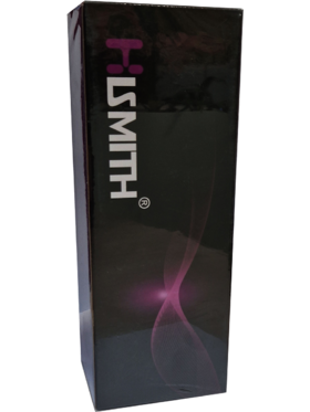 Hismith: KlicLok PVC Dildo, 24.5 cm, lys