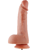 Hismith: KlicLok Silicone Dildo, 20 cm, lys