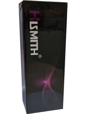 Hismith: KlicLok Silicone Dildo, 20 cm, lys