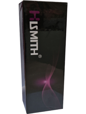 Hismith: KlicLok Silicone Dildo, 19 cm, lilla