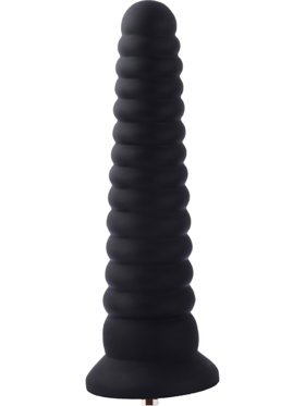 Hismith: KlicLok Ribbed Silicone Anal Dildo, 25 cm