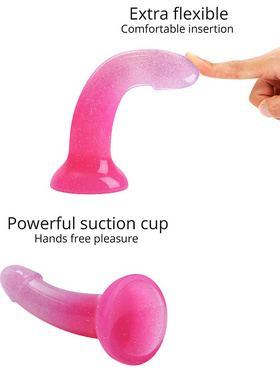 Love to Love: Dildolls Sunrise, Dildo med Sugekopp, 18 cm