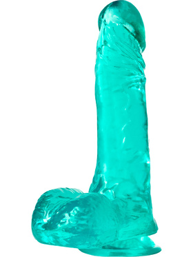 B Yours Plus: Ram n' Jam Dildo, 20 cm, turkis