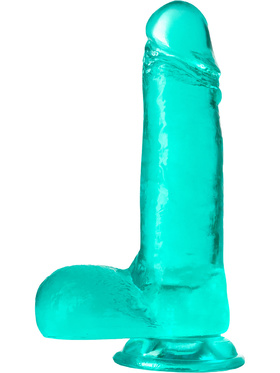 B Yours Plus: Rock n' Roll Dildo, 18 cm, turkis