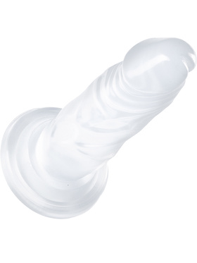 B Yours: Diamond Crystal Dildo, 19 cm, gjennomsiktig