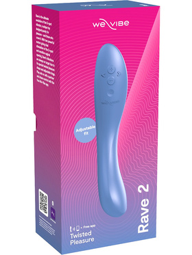 We-Vibe: Rave 2, G-punktsvibrator, blå