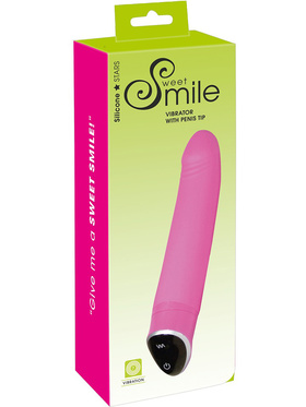 Sweet Smile: Vibrator with Penis Tip