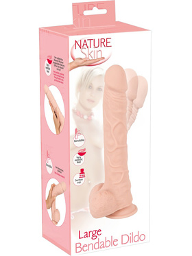 Nature Skin: Bendable Realistic Dildo, 29.5 cm