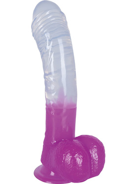 You2Toys: Readymate Softdildo, 19 cm, gjennomsiktig/lilla