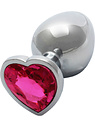 Heart Metal Plug, L