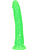 RealRock: Glow in the Dark Realistic Dildo, 20 cm, grønn