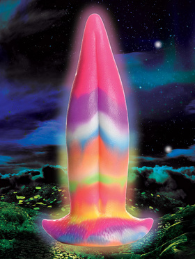 Creature Cocks: Unicorn Kiss, Glow in the Dark Silicone Dildo