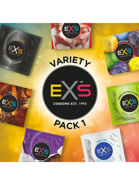 EXS Variety Pack 1: Kondomer, 48 stk