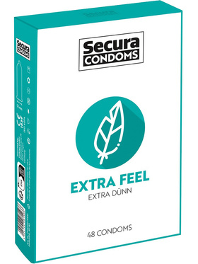 Secura: Extra Feel, Kondomer, 48 stk