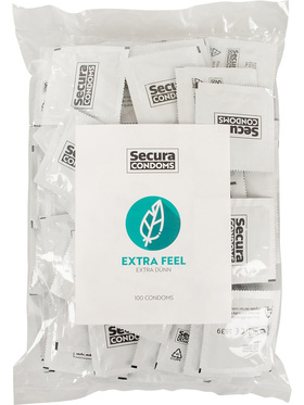 Secura: Extra Feel, Kondomer, 100 stk