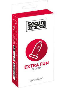 Secura: Extra Fun, Kondomer, 12 stk
