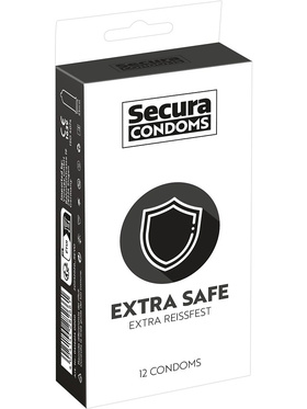 Secura: Extra Safe, Kondomer, 12 stk