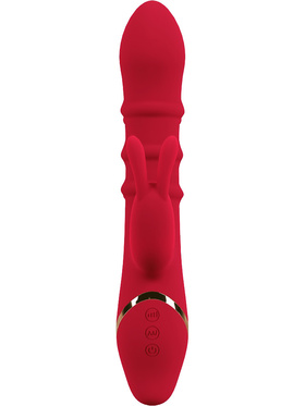 You2Toys: Rabbit Vibrator with 3 Moving Rings