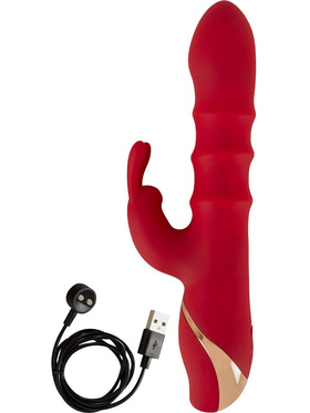 You2Toys: Rabbit Vibrator with 3 Moving Rings