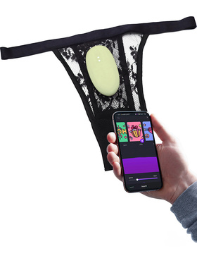 Magic Motion: Nyx, Smart App-Controlled Panty Vibrator, grønn