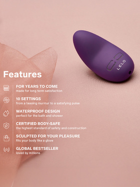 LELO: Lily 3, Klitorisvibrator, lys lilla