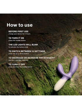 LELO: Loki Wave 2, Prostatavibrator, svart