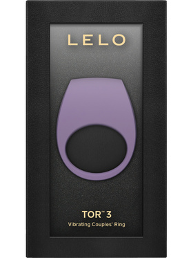 LELO: Tor 3, Vibrerende Penisring for Par, lilla