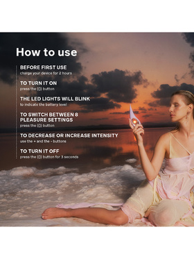 LELO: Dot, Pinpoint Klitorisvibrator, lilla