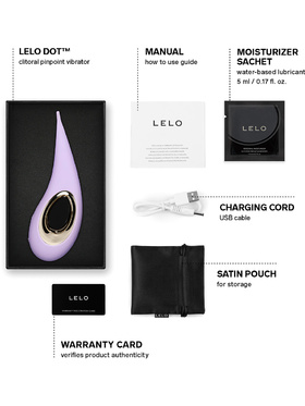 LELO: Dot, Pinpoint Klitorisvibrator, lilla