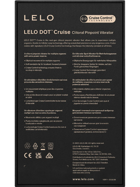 LELO: Dot Cruise, Pinpoint Klitorisvibrator, grønn