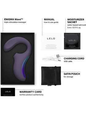 LELO: Enigma Wave, Trippelstimulerende Vibrator, lilla