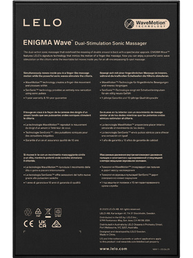 LELO: Enigma Wave, Trippelstimulerende Vibrator, lilla