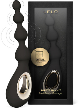 LELO: Soraya Beads, Vibrerende Analkuler, svart