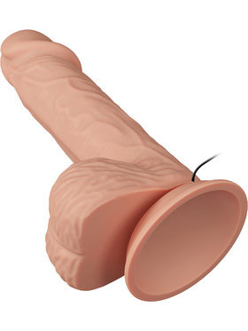 Beautiful Catoblepas: Glide & Slide-Skin Vibrating Dildo, 21 cm