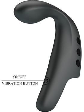 Pretty Love: Gorgon, Fingering Vibrator, svart