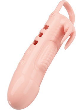 Pretty Love: Sloane, Penis Sleeve Rabbit Vibrator, hudfarget