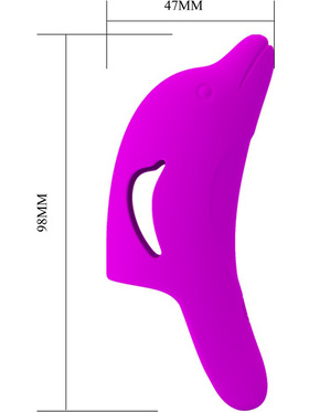 Pretty Love: Honey Finger, Delphini Fingering Vibrator, lilla