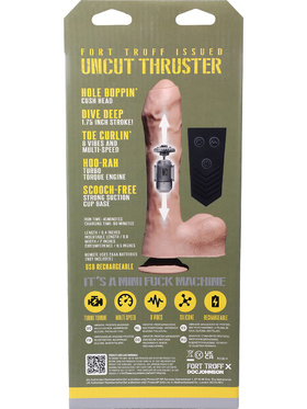 Doc Johnson: Fort Troff Uncut Thruster, Mini Fuck Machine