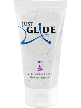 Just Glide: Toy, Vannbasert Glidemiddel, 50 ml