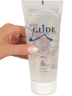 Just Glide: Toy, Vannbasert Glidemiddel, 200 ml