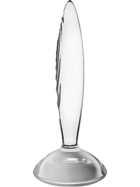 Satisfyer: Sparkling Crystal, Glass Dildo, gjennomsiktig